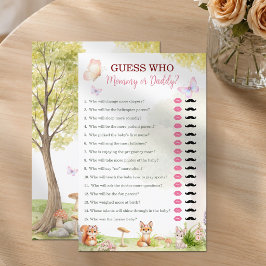 Wald-Blumen-Mommy-oder-Daddy-Baby-Shower-Spiel