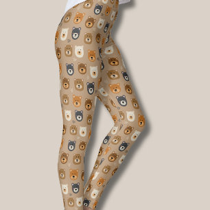 Wald Braunbär Leggings