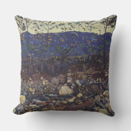 Wald Brook bei Leissigen, Schweiz (Landschaft) Kissen