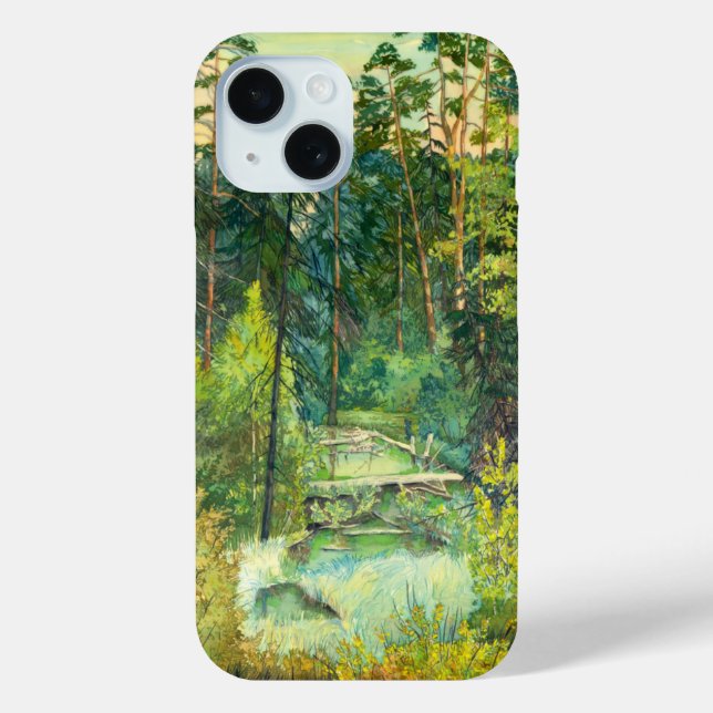 Wald Case-Mate iPhone Hülle (Rückseite)