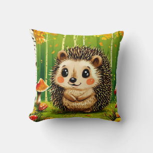🦔 Wald-Dekor-Geschenk für Naturliebhaber 🌿 Kissen