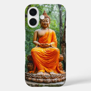 Wald der Ruhe: Das Heiligtum des Buddha iPhone 16 Hülle