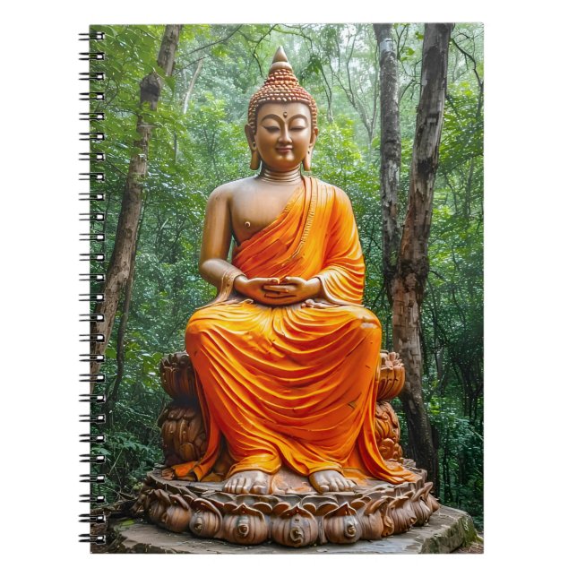 Wald der Ruhe: Das Heiligtum des Buddha Notizblock (Vorderseite)