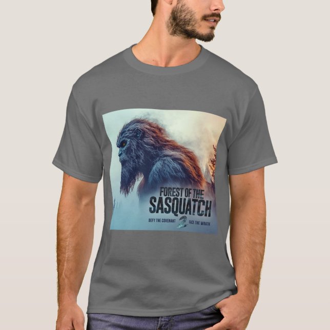 Wald des Sasquatch 2 T - Shirt (Vorderseite)