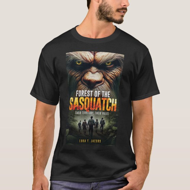 Wald des T - Shirt Sasquatch (Vorderseite)