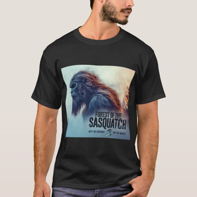 Wald des T - Shirt Sasquatch (Vorderseite)