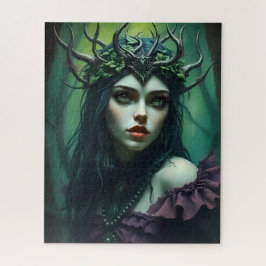 Wald-Dryaden-Königin - Mystische Natur-Fantasy Puzzle