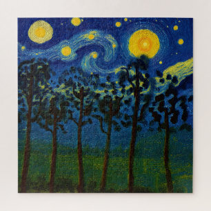 Wald Echos der Unendlichkeit - Eine Waldlandschaft Puzzle