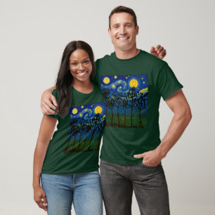 Wald Echos der Unendlichkeit - Eine Waldlandschaft T-Shirt