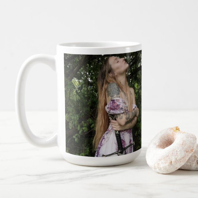 Wald-Echt-Kaffezeit  Kaffeetasse (Mit Donut)