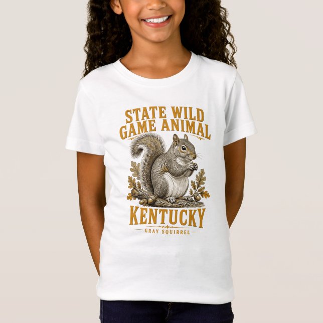 Wald Eichhörnchen Stolz T-Shirt (Vorderseite)