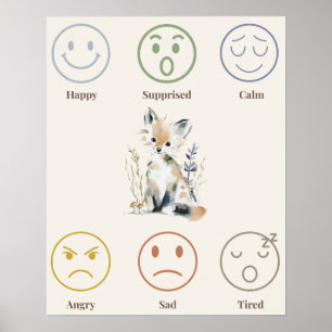 Wald-Emotionen Poster