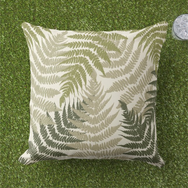 Wald Farne Kissen (Gras)