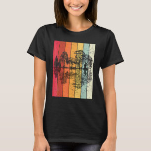Wald Förster Vintage Retro Natur Wanderer T-Shirt