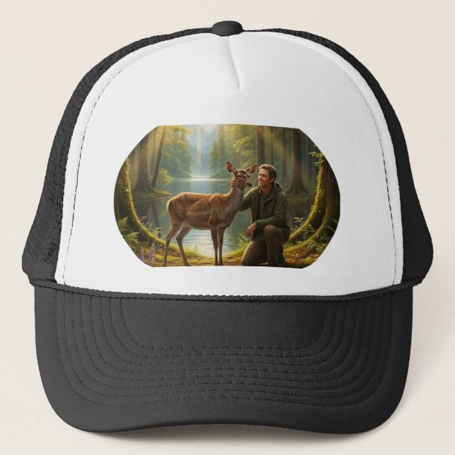 Wald Freund Truckerkappe (Vorderseite)
