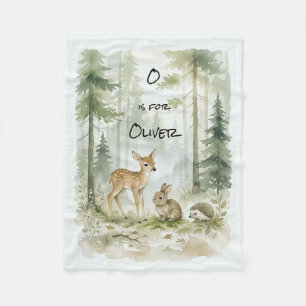 Wald Freunde Anpassbar Fleecedecke