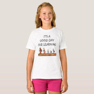 Wald Freunde Zurück zur Schule Wasserfarben T-Shirt