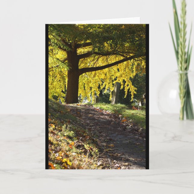 Wald-Friedhof, Brooklyn, NY Karte (Vorderseite)