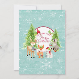 Wald frohe Weihnachten Moderne Fotografie