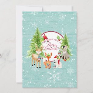 Wald frohe Weihnachten Moderne Fotografie