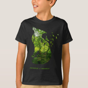Wald-Fuchs-Naturschutz Umweltschutz T-Shirt