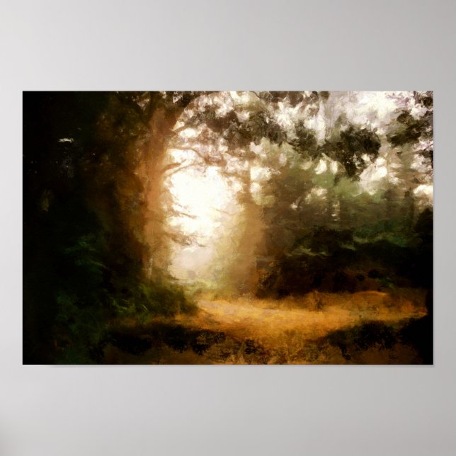 Wald für Ronja, die Räubertochter Landschaft Poster (Vorne)