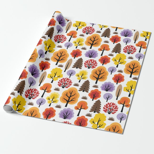 Wald Geschenkpapier (Ungerollt)