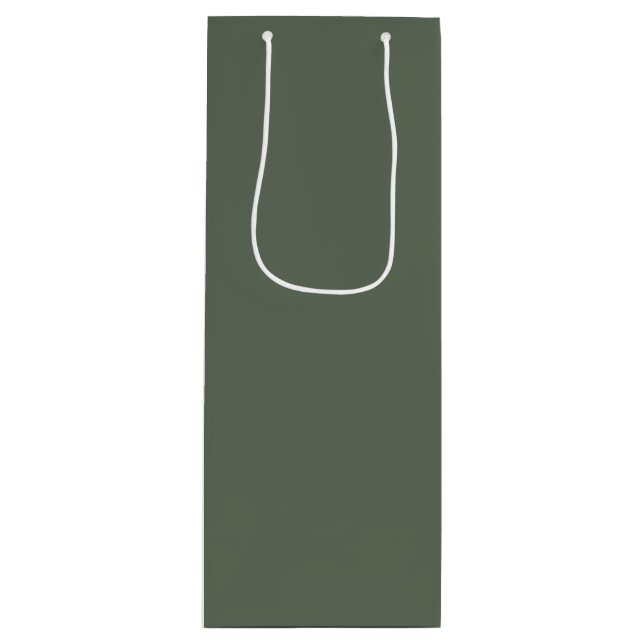 Wald Geschenktüte Für Weinflaschen (Vorderseite)