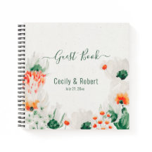 Wald Grün Rustikale Orange White Floral Gast