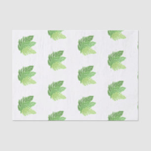 Wald-Grünfarne Seidenpapier