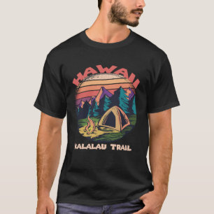 Wald Hawaii Kalalau Camping Wandern T-Shirt
