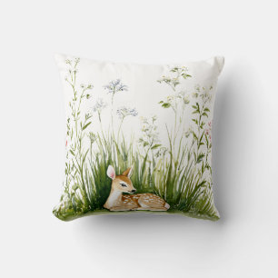 Wald Holzland Baby Reh Kissen