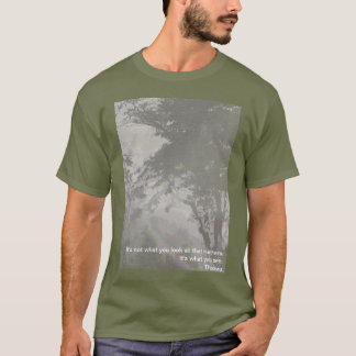 Wald im Nebel T-Shirt