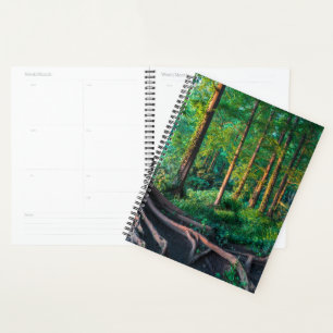 Wald im Sommer Planer