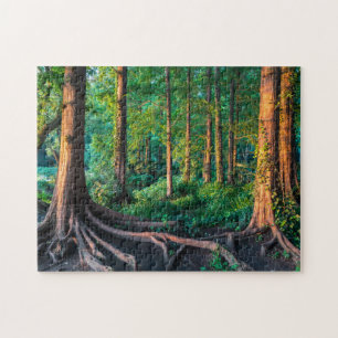 Wald im Sommer Puzzle