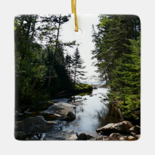 Wald in der Nähe von Hunters Beach Keramikornament