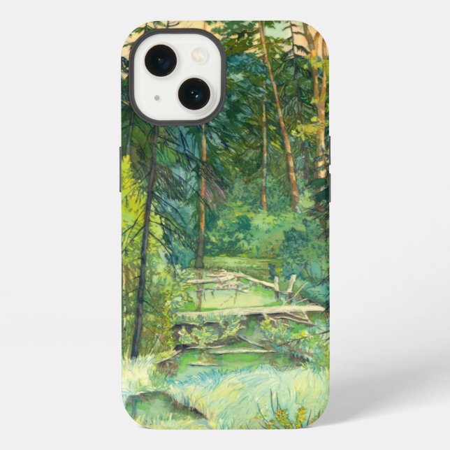 Wald iPhone Hülle (Rückseite)