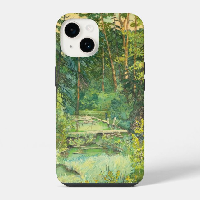 Wald iPhone Hülle (Rückseite)