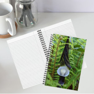 Wald-Jack-in-the-Pulpit-Pflanze Notizbuch