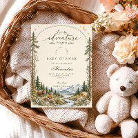 Wald - Lass die Abenteuer beginnen - Babyparty