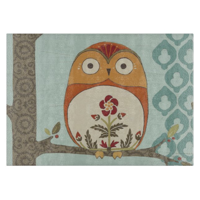 Wald launisches II Schneidebrett (Vorderseite)