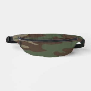 Wald-Militär-Tarnmuster Bauchtasche