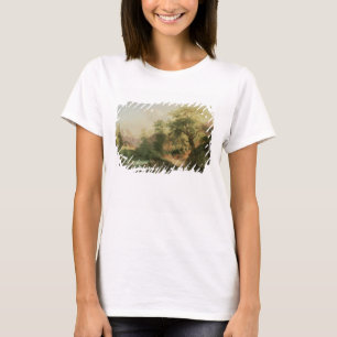Wald nahe Wien, 1852 (Öl auf Leinwand) T-Shirt