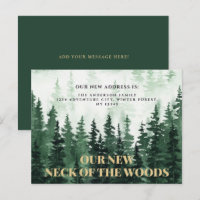 Wald neuer Neck des Waldes neue Adresse