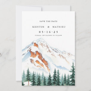 Wald Online Mountain Save The Date