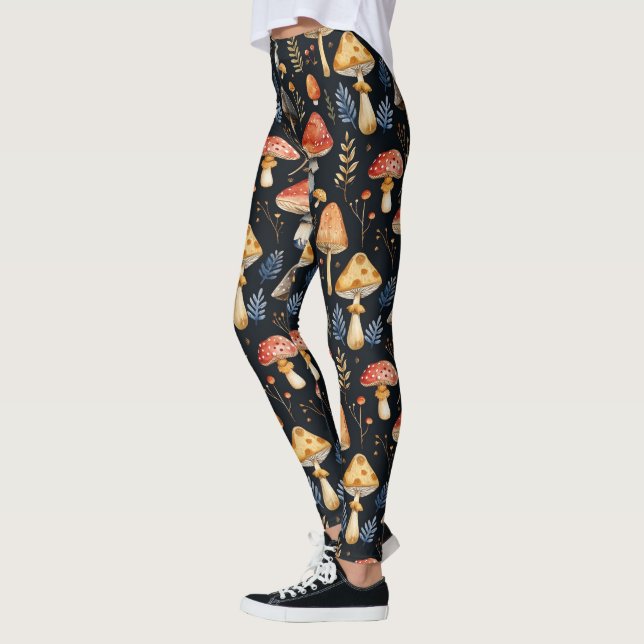 Wald-Pilz und Fern Leggings (Links)