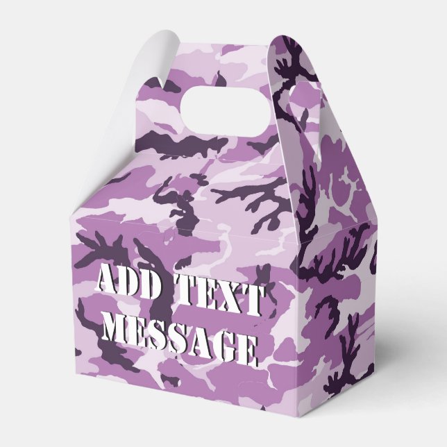 Wald-Pink-Militär-Tarnung Geschenkschachtel (Vorderseite)