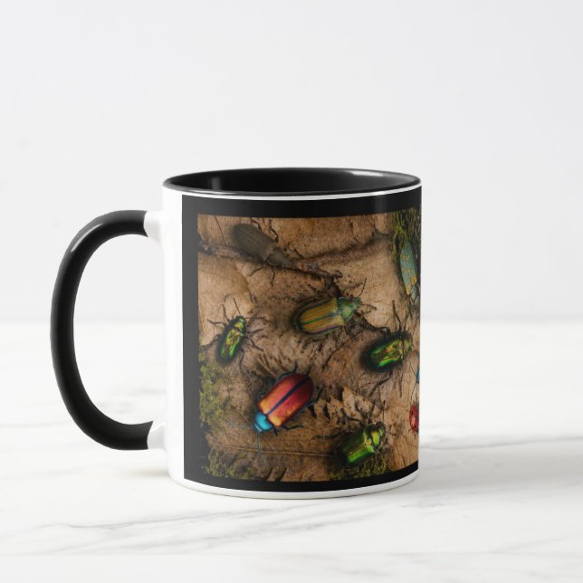 Wald-Prachtkäfer-Tasse Tasse (Links)