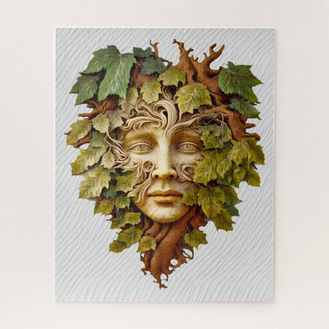 Wald-Schnitzpuzzle Puzzle (Vertikal)