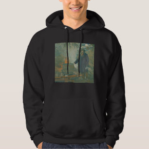 Wald Still Mondschleicher Weißer Blitz Schnaps Hoodie